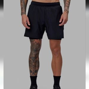 Men's LSKD Challenger 6" Lined Performance Shorts - Size Large